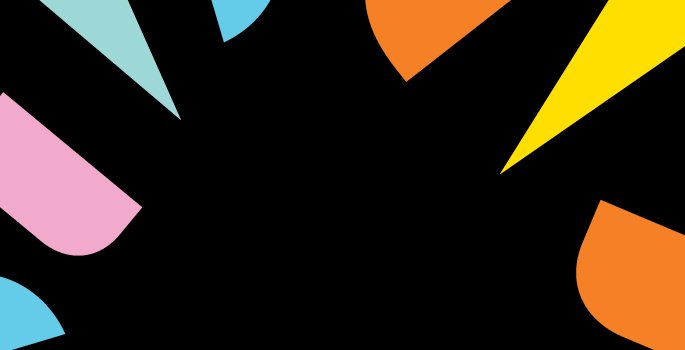 Abstract background with colour blocks